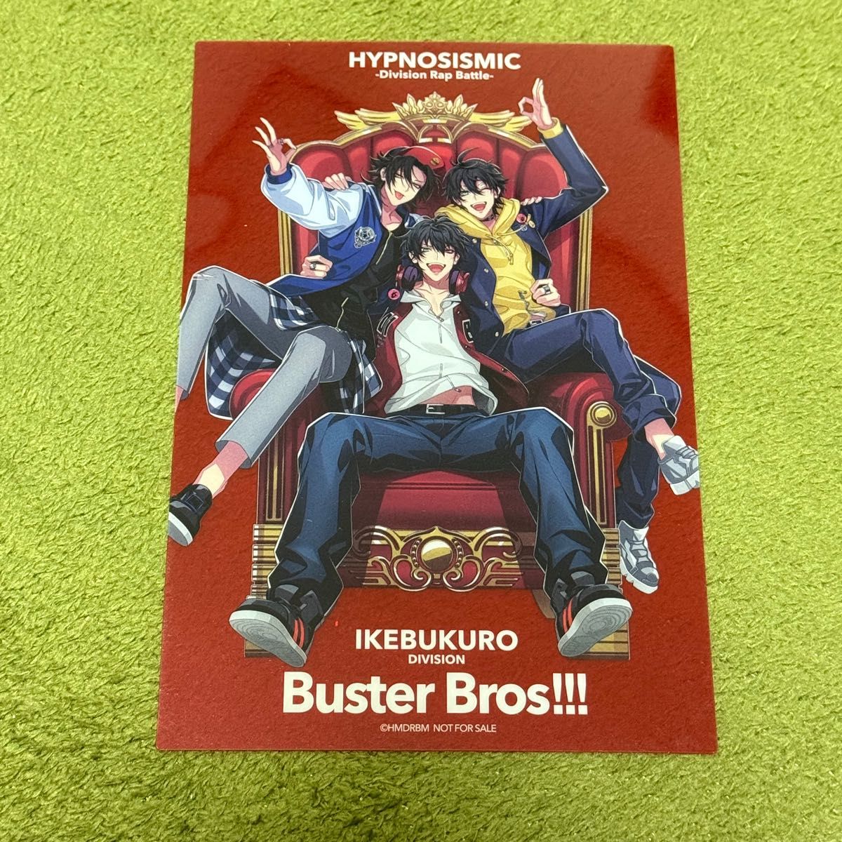 ヒプノシスマイク ヒプマイ ヒプムビ第15弾 来場者特典クリアカード