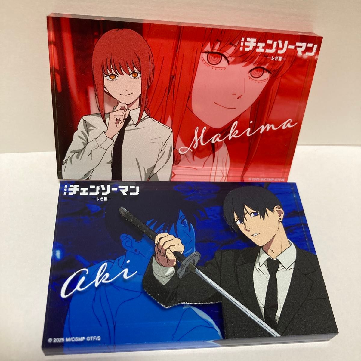 チェンソーマン 映画 テレ東 アクリルブロック レゼ篇 早川アキ マキマ