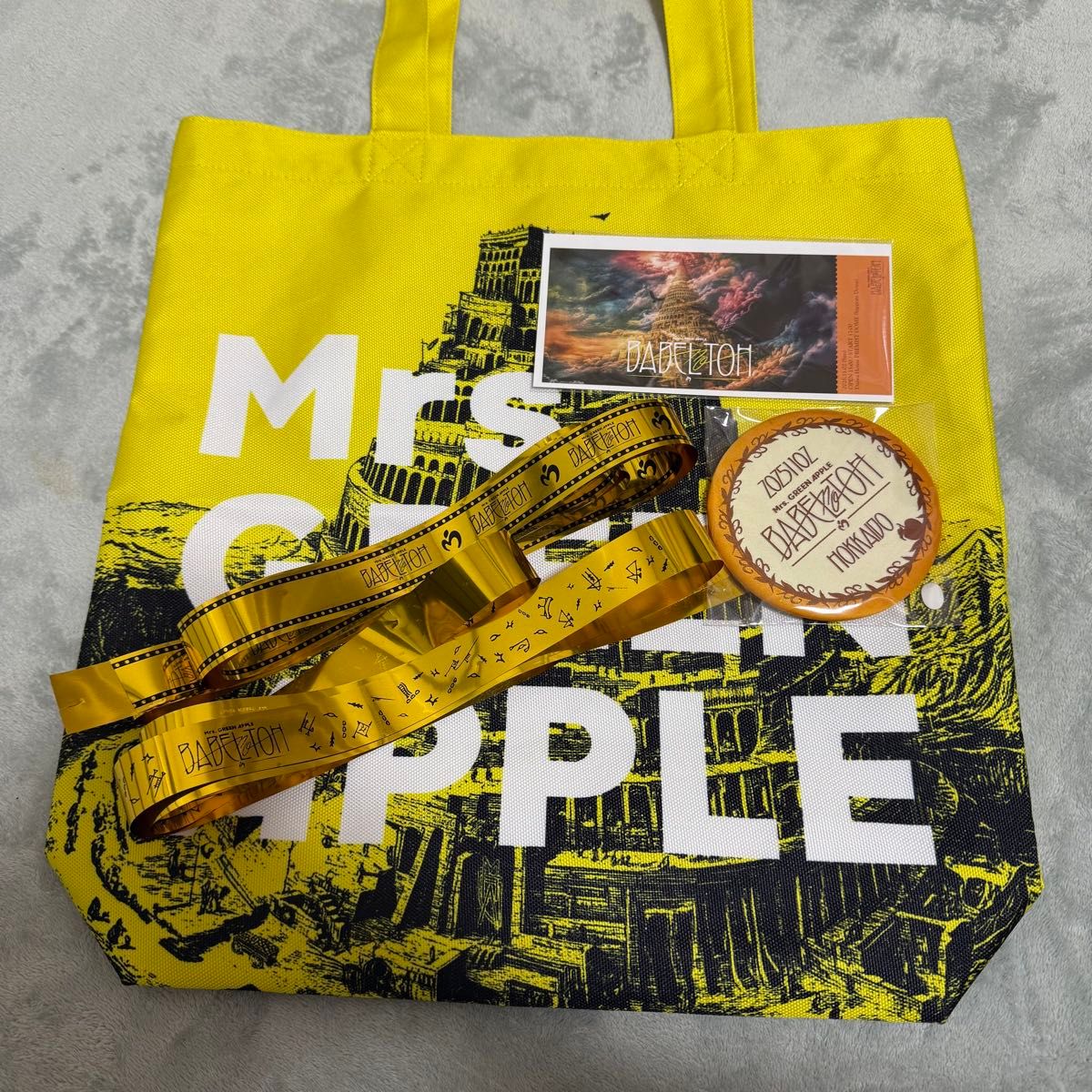 Mrs GREEN APPLE バベルの塔 RingoJamシート 特典 札幌｜Yahoo!フリマ
