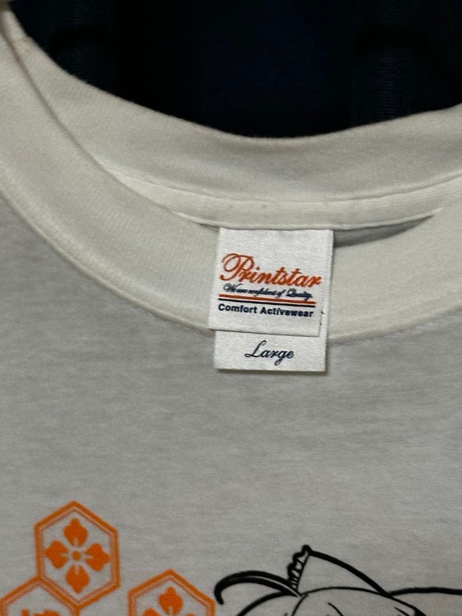 東方Project 博麗霊夢 Tシャツ 同人 Printstar Lサイズ ホワイト T