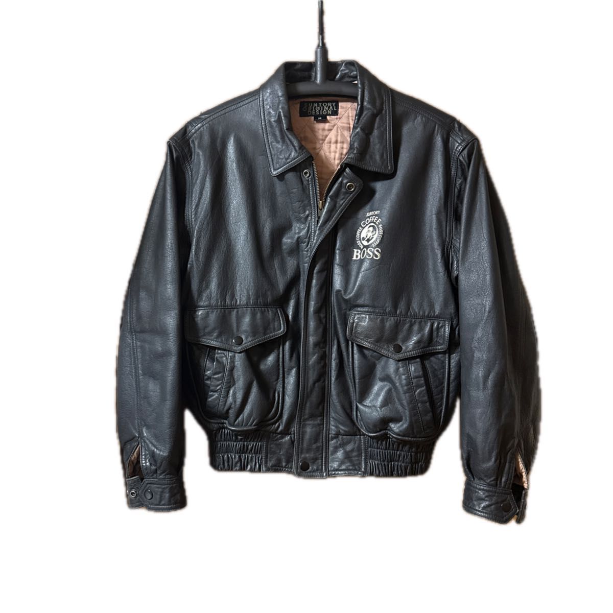 SUNTORY BOSS ボスジャン レザージャケット｜Yahoo!フリマ（旧PayPay
