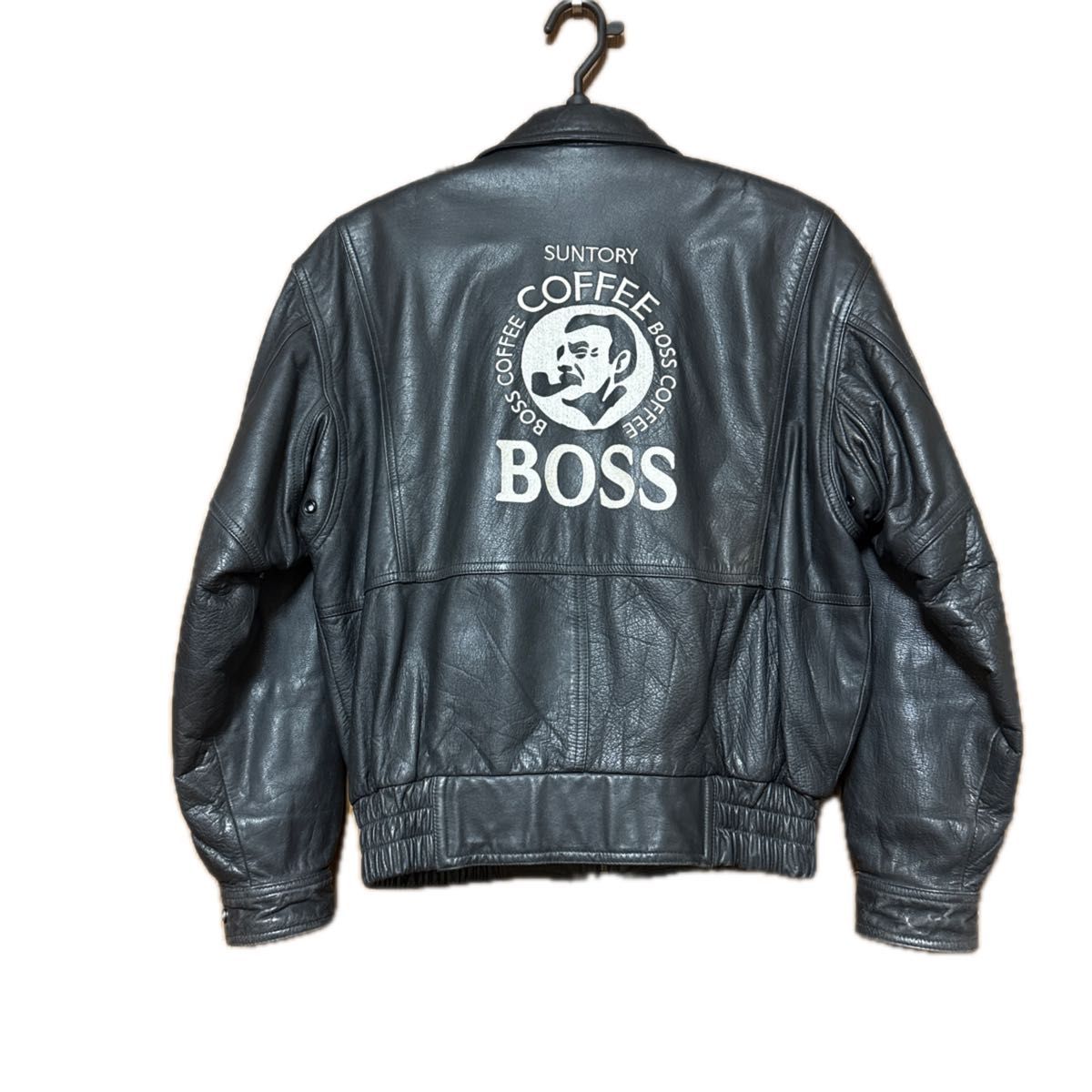 SUNTORY BOSS ボスジャン レザージャケット｜Yahoo!フリマ（旧PayPay