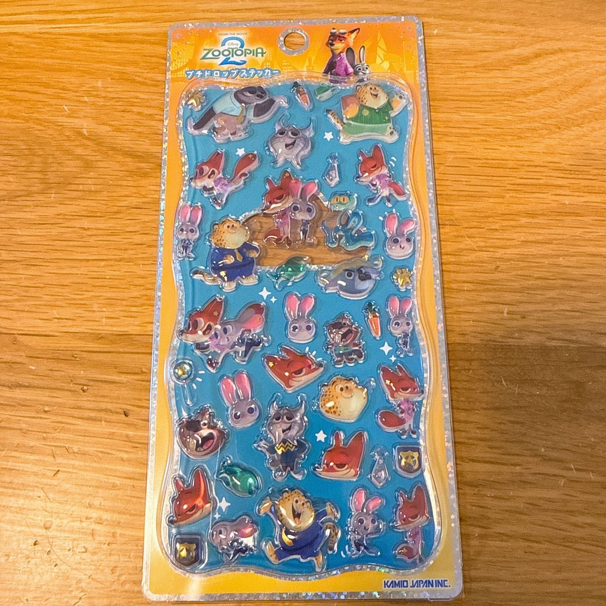 ズートピア 2 ボンボンドロップシール プチドロップステッカー うる