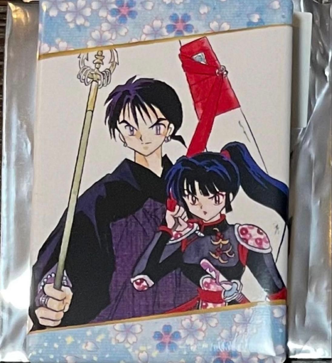 犬夜叉 京まふ 原作 スクエア 缶バッジ 弥勒＆珊瑚｜Yahoo!フリマ（旧