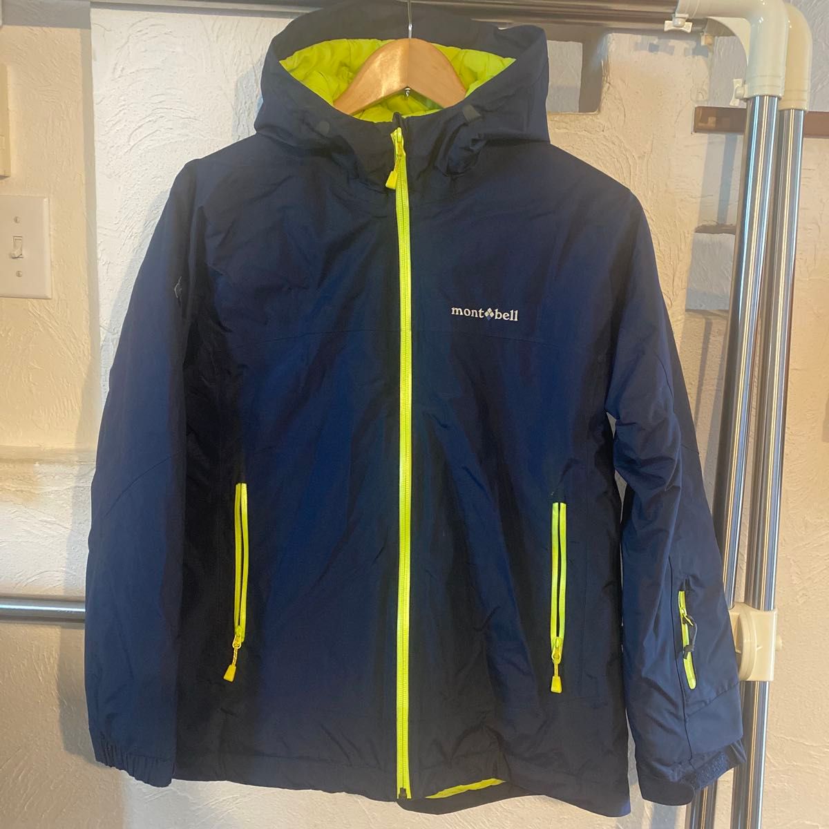 mont-bell モンベル スキーウェア スノボウェア キッズ 160 ネイビー