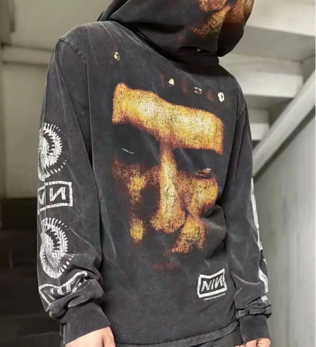 SAINT MICHAEL セントマイケル ナインインチネイルズ ロンT 新品