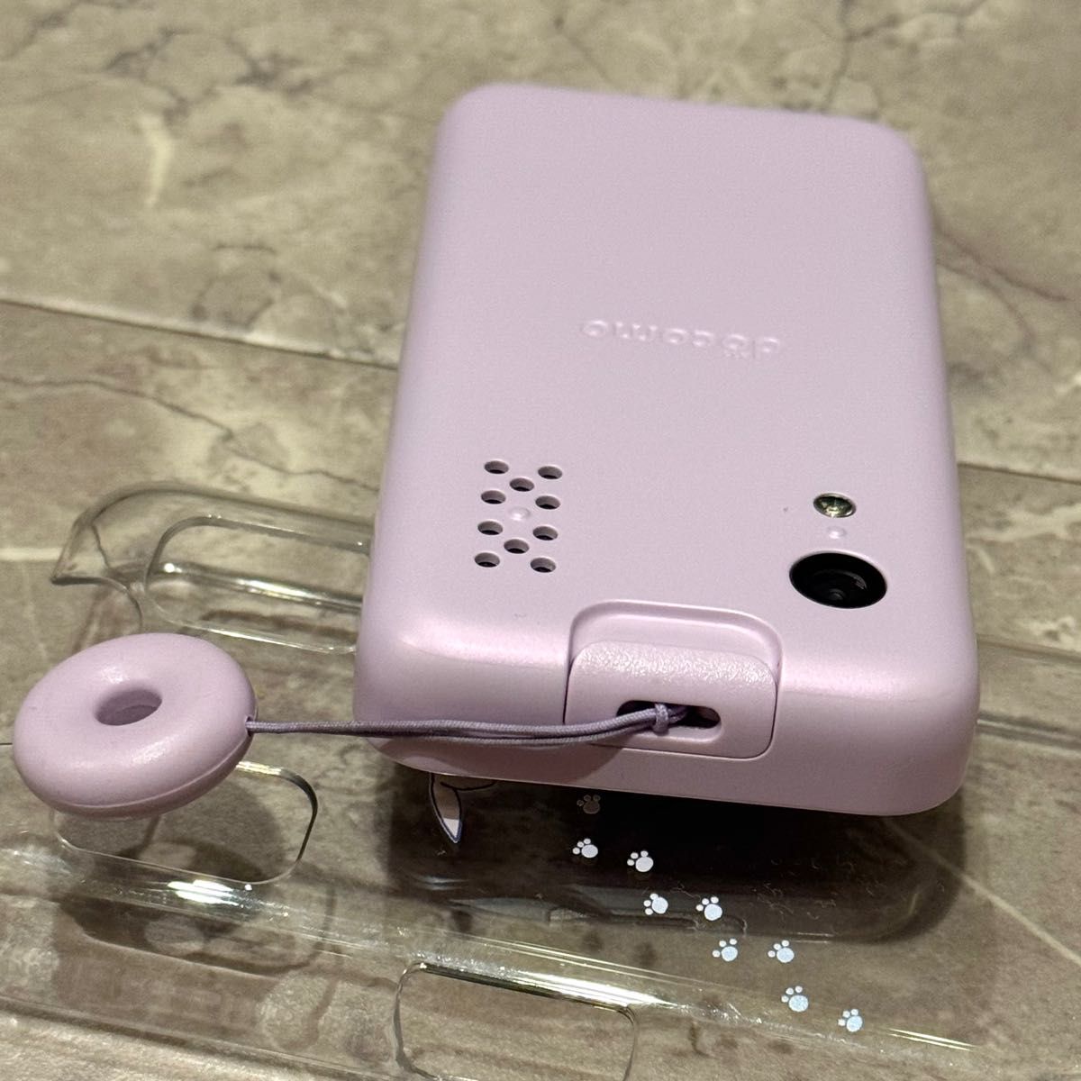 NTT docomo ドコモ キッズケータイ KY-41C ラベンダー／パープルカラー