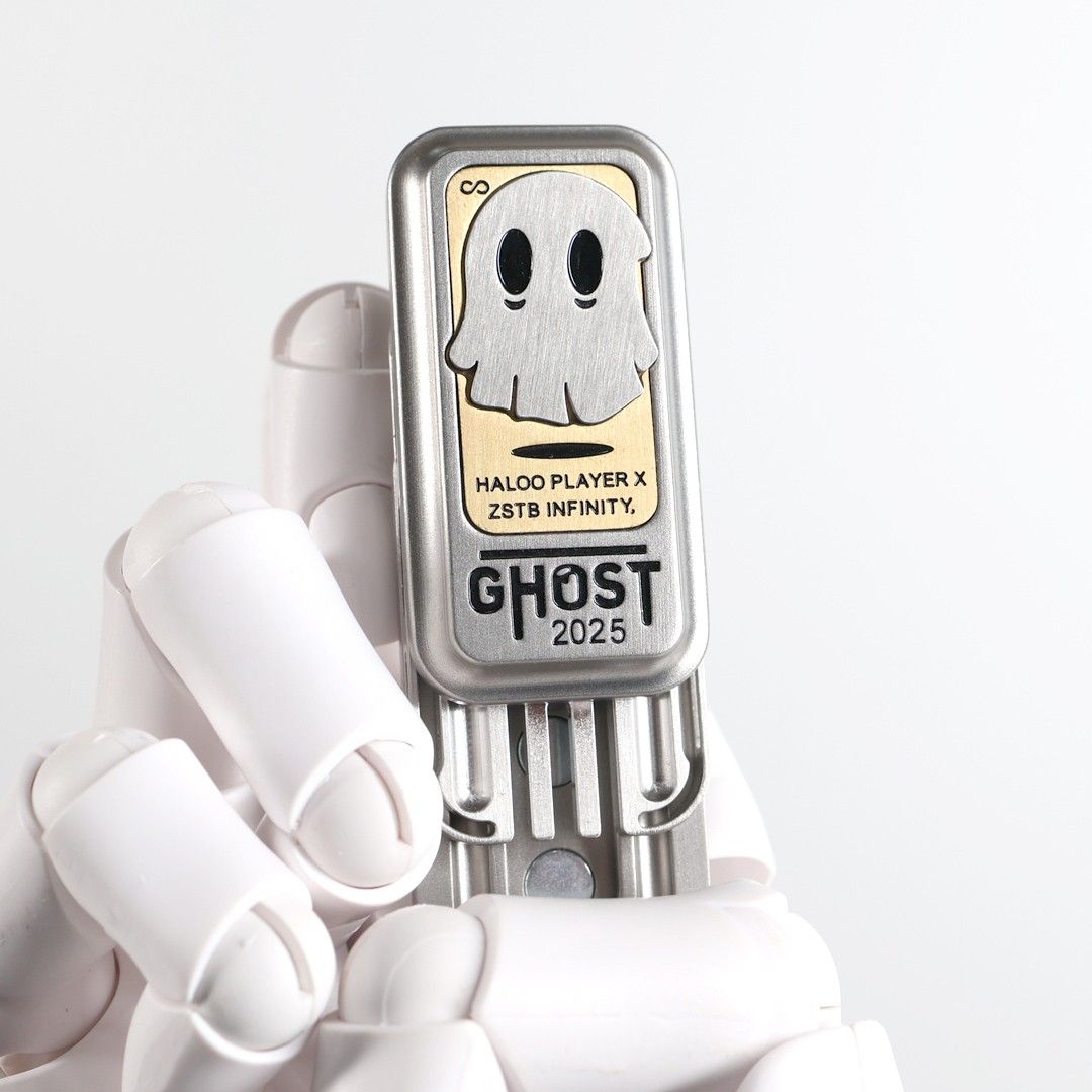 新品 音叉内蔵 フィジェットスライダー ゴースト フィジェットトイ EDC