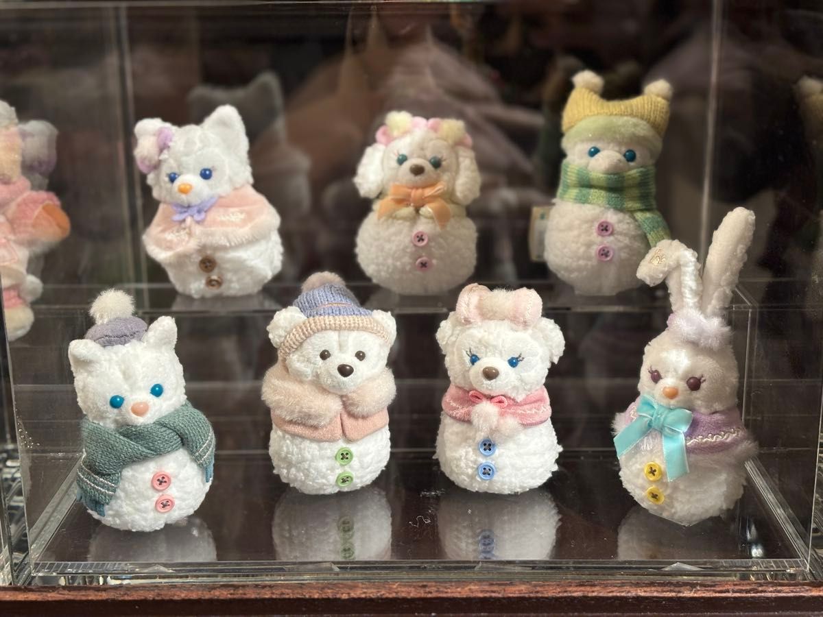 TDS シークレットオブスノーウィーデイ ダッフィ ぬいぐるみチャーム