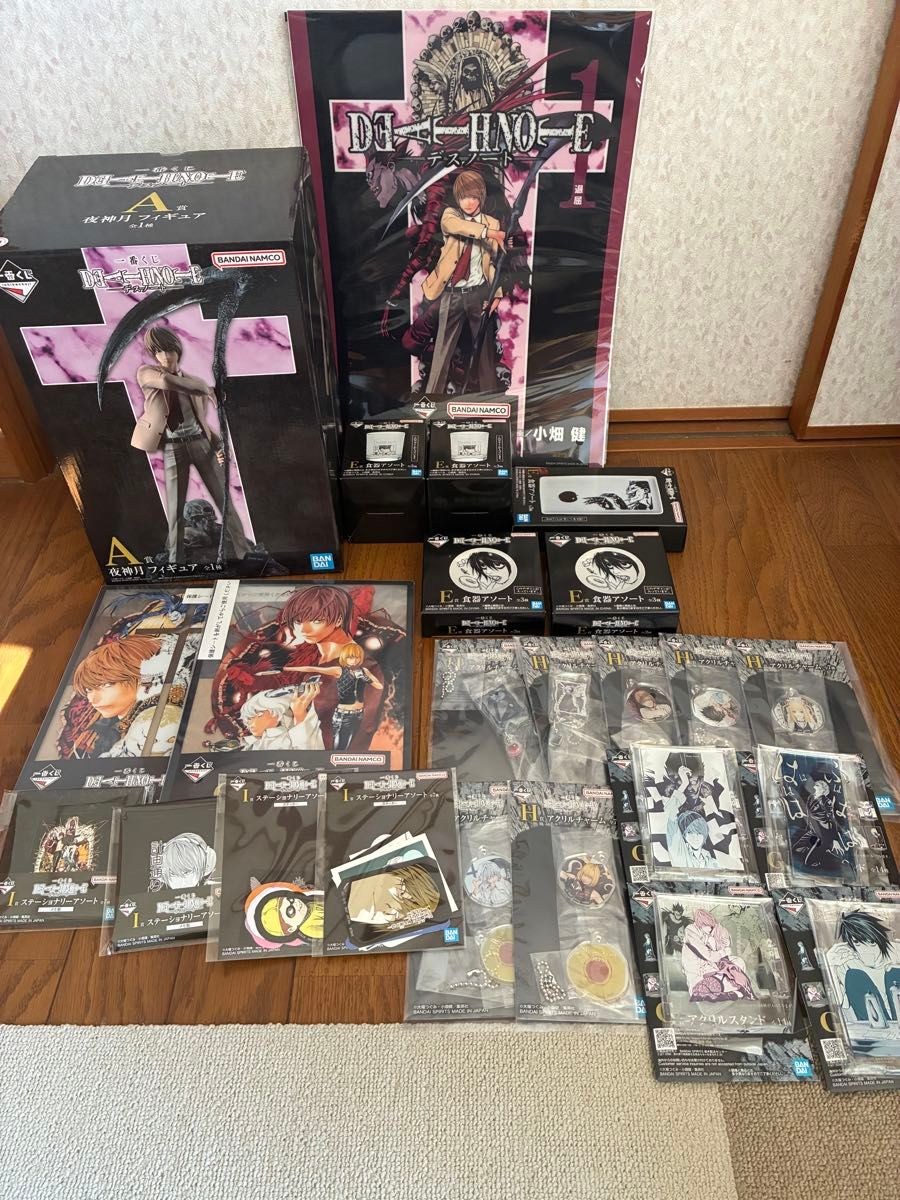 DEATH NOTE デスノート 一番くじ まとめ売り フィギュア アクリル