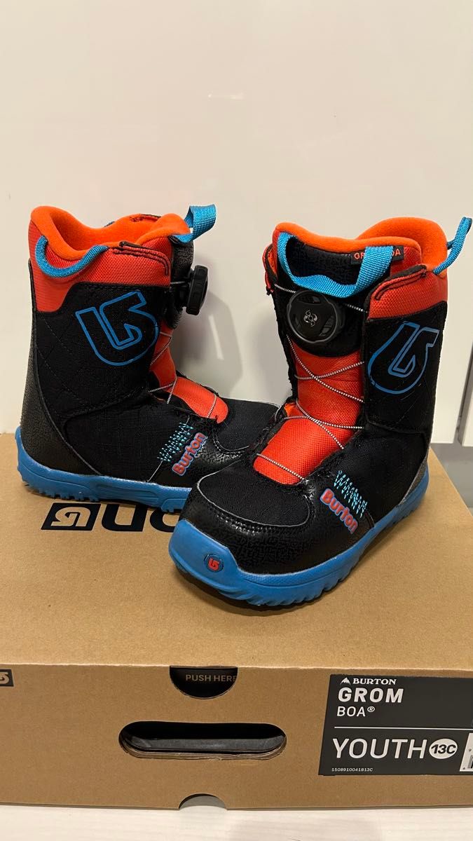 BURTON キッズ スノーボードブーツ バートン GROM ブーツ BOA