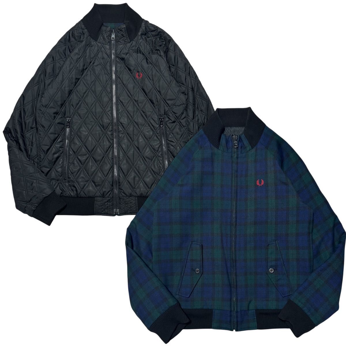 FRED PERRY フレッドペリー リバーシブルジャケット メンズ サイズM