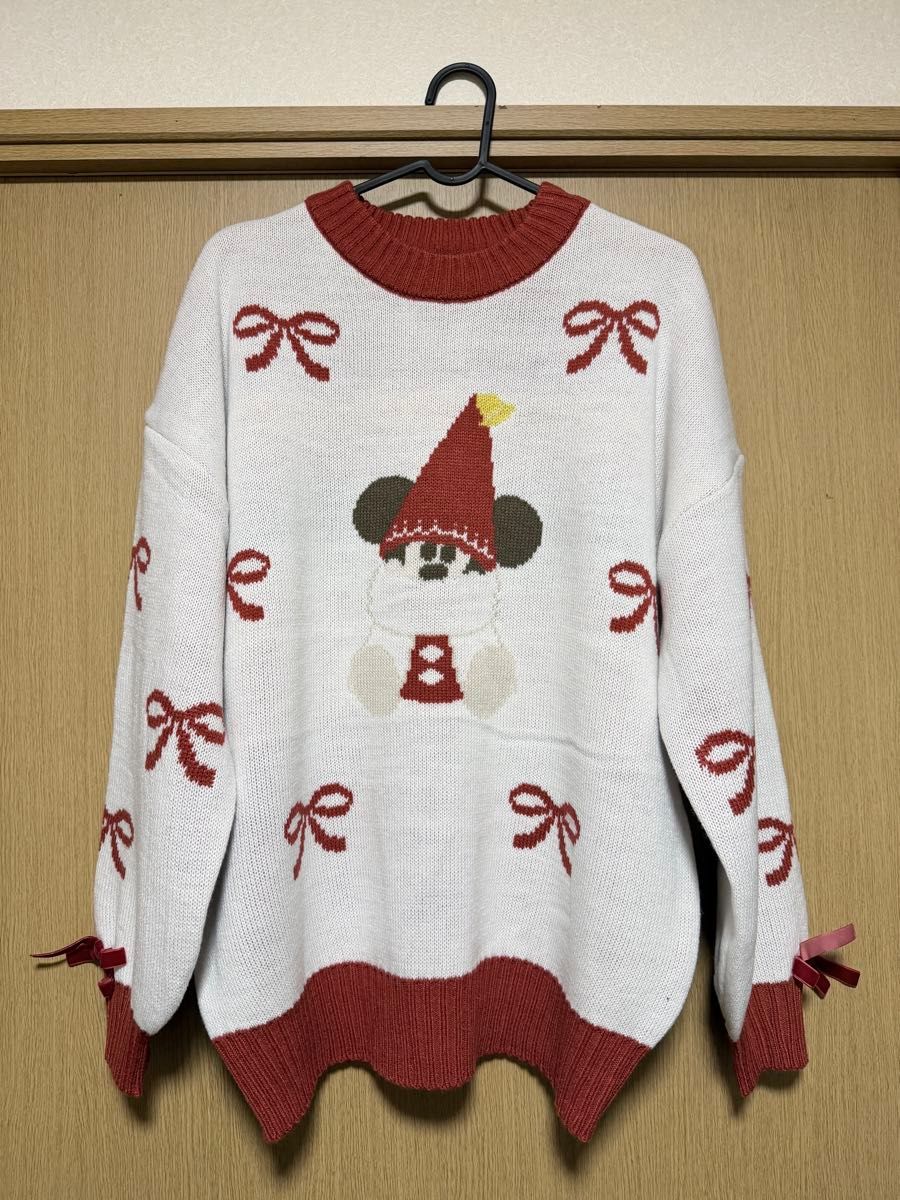 ディズニー クリスマス リルリンリン 2025 セーターM〜Lサイズ｜Yahoo