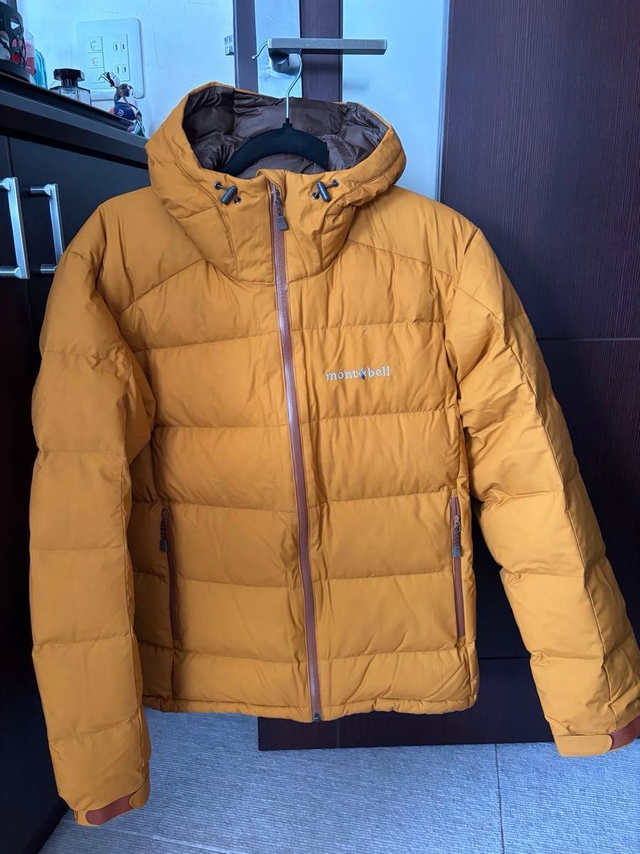 モンベル パーマフロストライトダウンパーカ イエロー MENS｜Yahoo