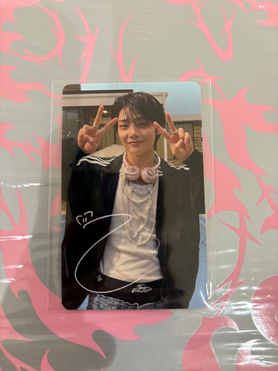 スキズ straykids do it HMV トレカ ラキドロA サイン入りアイエン