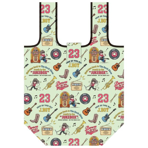 新品未開封 浜田省吾 ON THE ROAD 2023 ツアーグッズ ミニエコバッグ