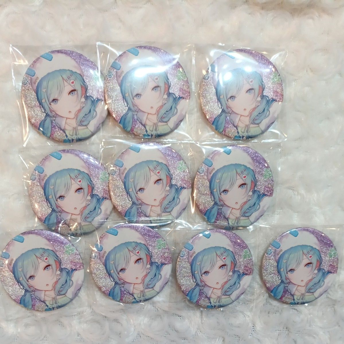 プロセカ 日野森雫 グリッター缶バッジ 46B｜Yahoo!フリマ（旧PayPay