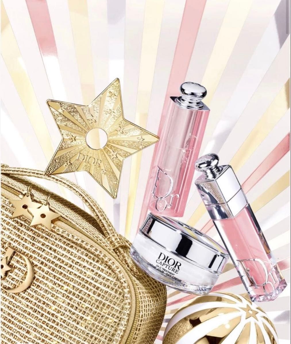 新品】ディオール dior 2025ホリデーオファー(限定品) リップ ポーチ