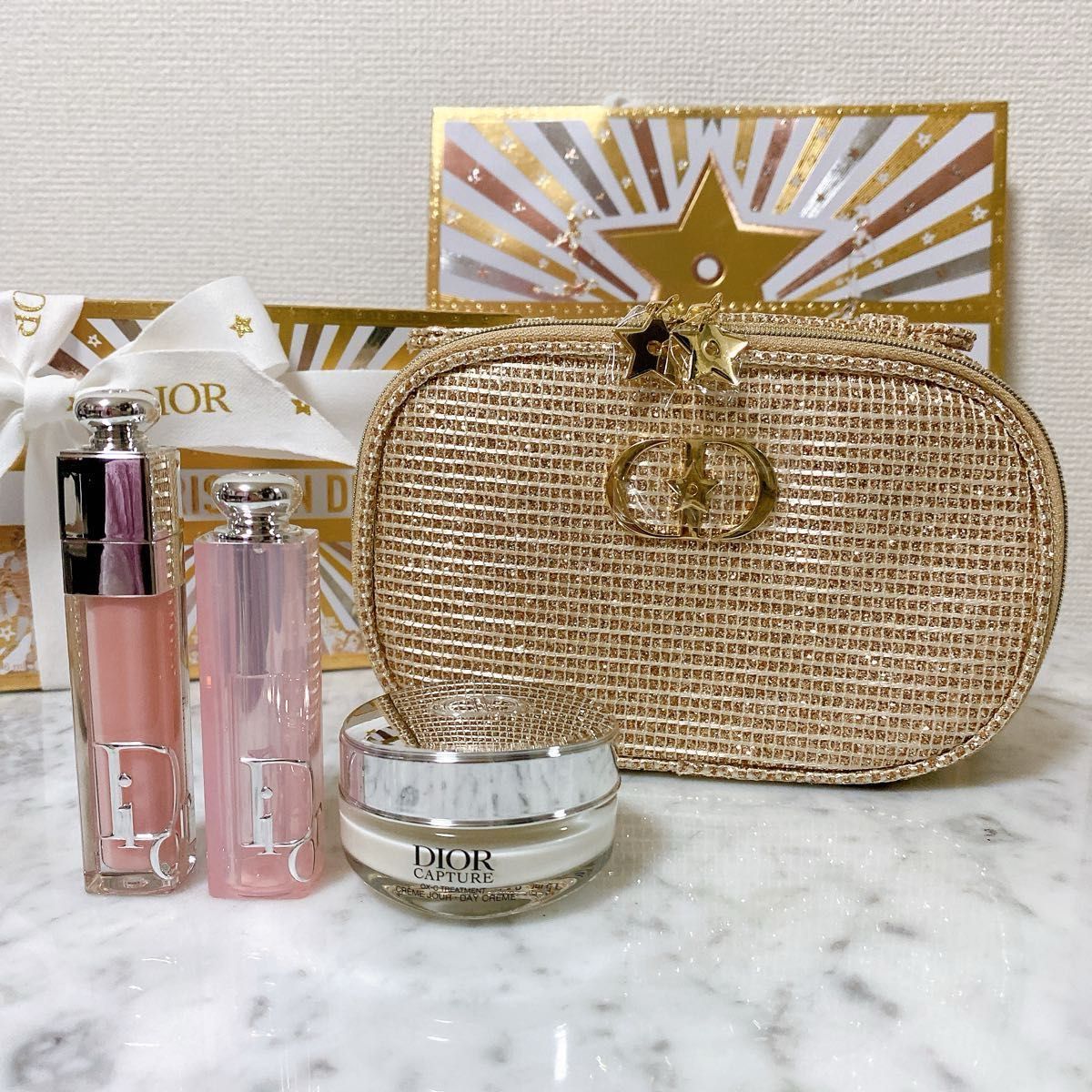 新品】ディオール dior 2025ホリデーオファー(限定品) リップ ポーチ