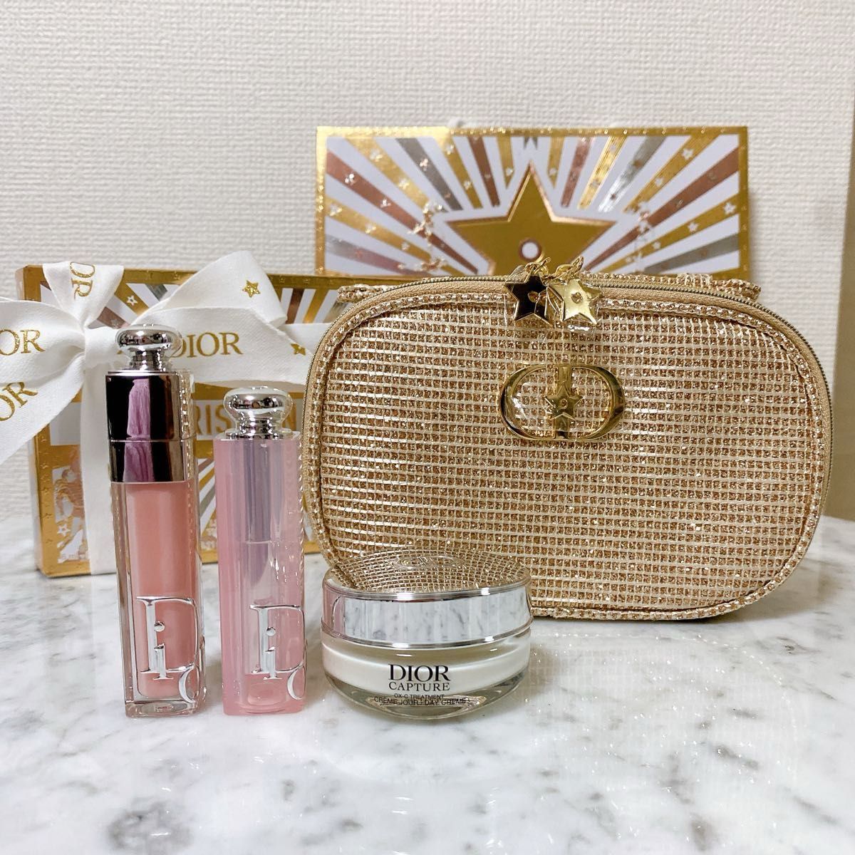 新品】ディオール dior 2025ホリデーオファー(限定品) リップ ポーチ