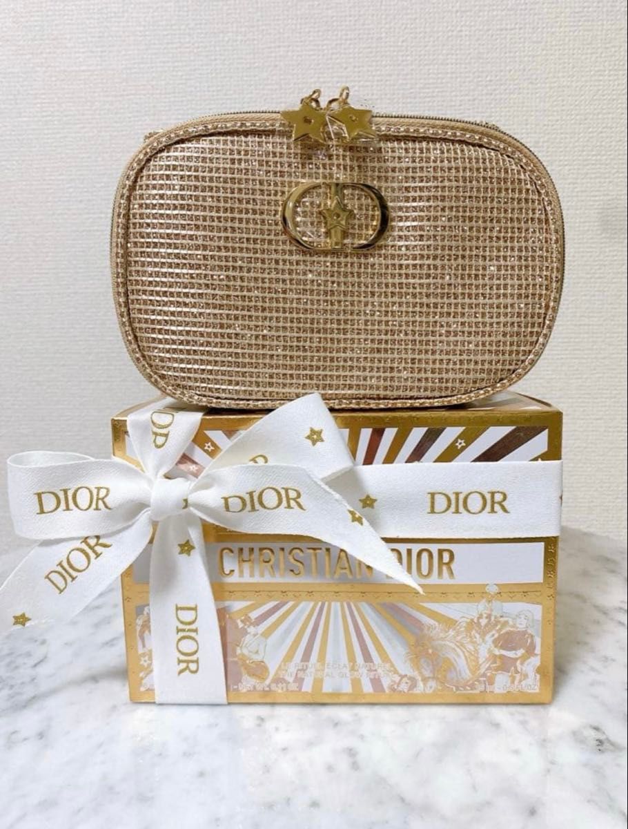 新品】ディオール dior 2025ホリデーオファー(限定品) リップ ポーチ