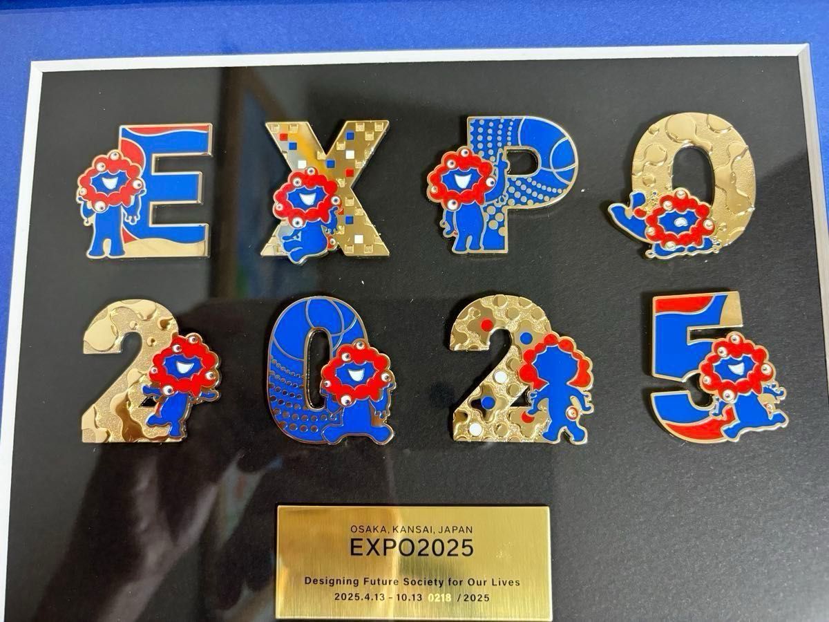 新品 1セット EXPO2025 万博 会場限定 記念 ピンズフレームセット