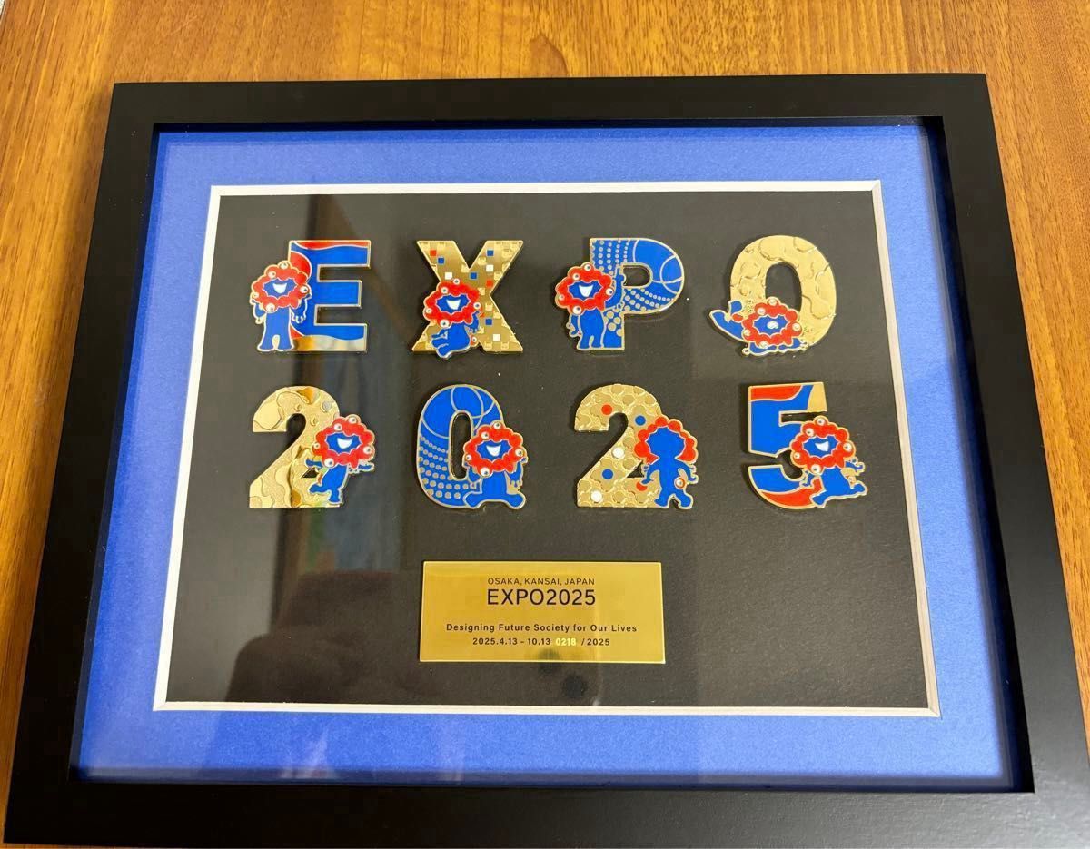 新品 1セット EXPO2025 万博 会場限定 記念 ピンズフレームセット