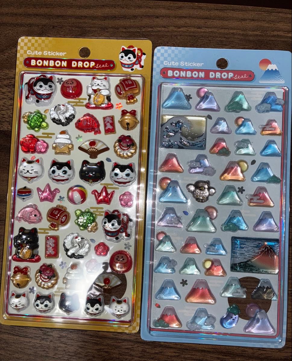 匿名発送 正規品 和柄・ボンボンドロップシール 富士山 東京観光 舞妓