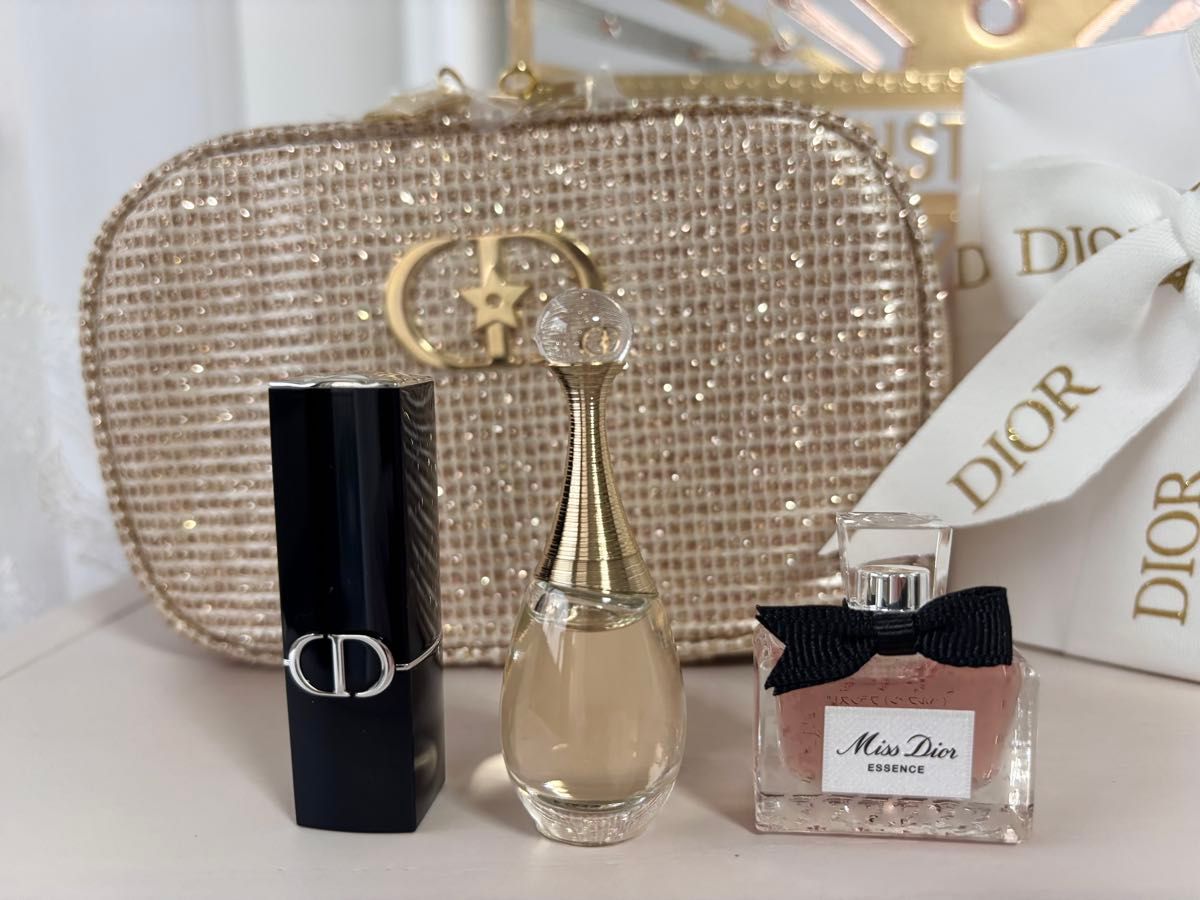 ディオール ホリデーオファー2025 限定ポーチ ジャドール ミス