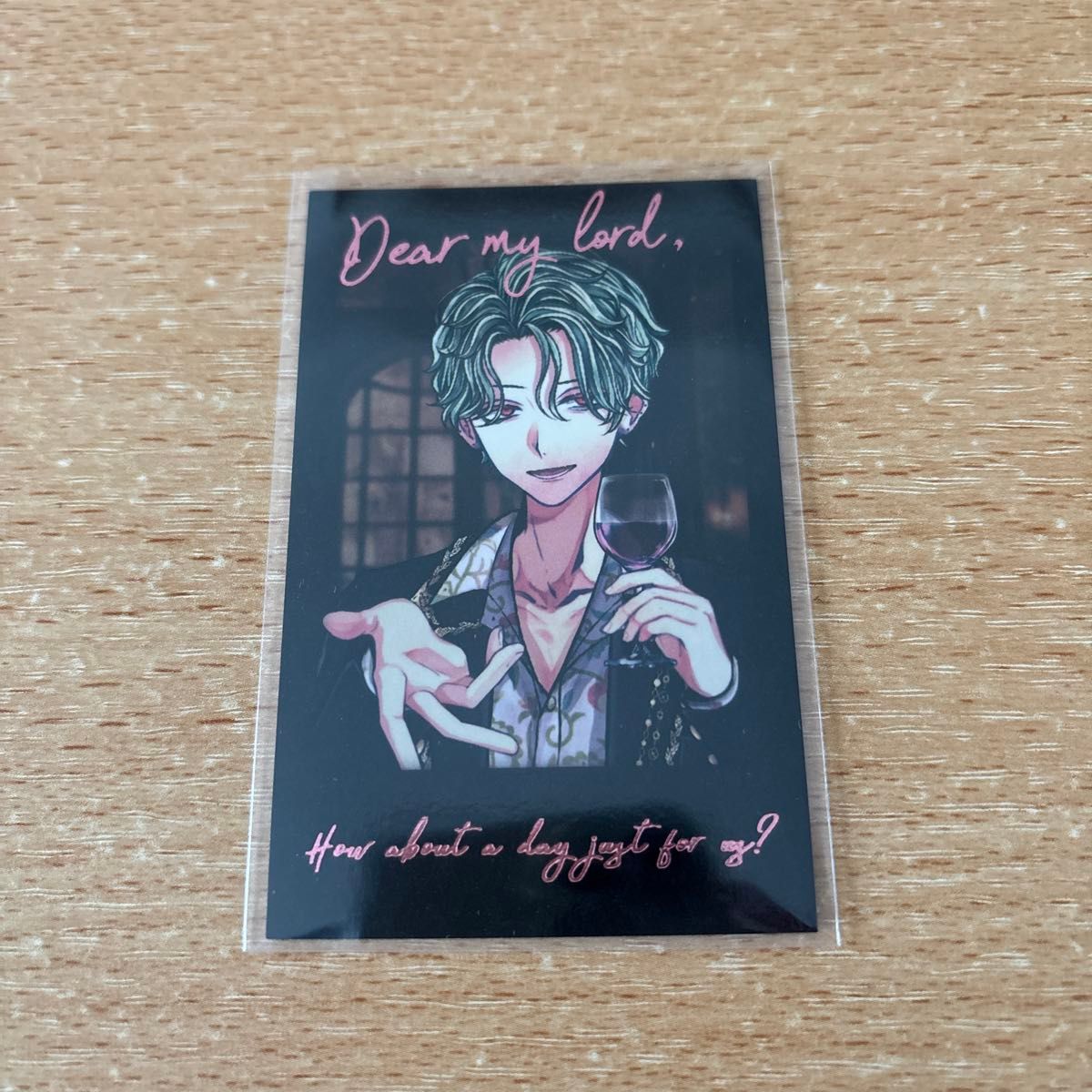 あくねこ バレンタインチェキ風カード 箔押し ハナマル｜Yahoo!フリマ