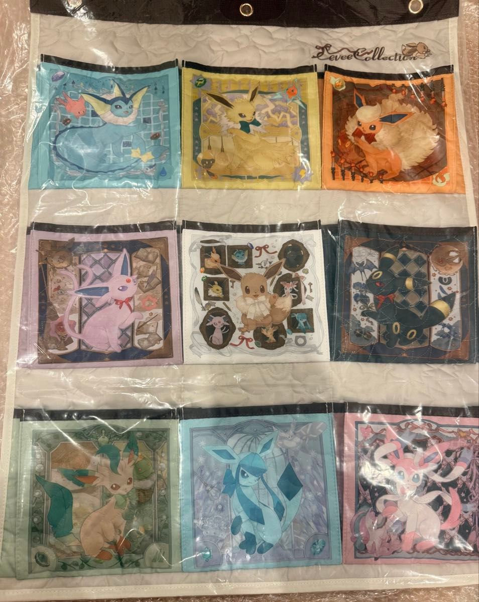 新品未使用 ポケモン ウォールポケット Eevee Collection ブイズ
