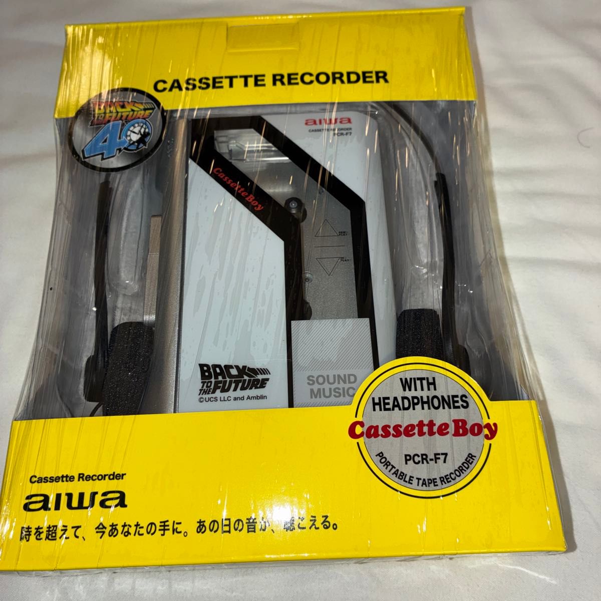 バックトゥザフューチャーaiwa CassetteBoy PCR-F7 カセットレコーダー