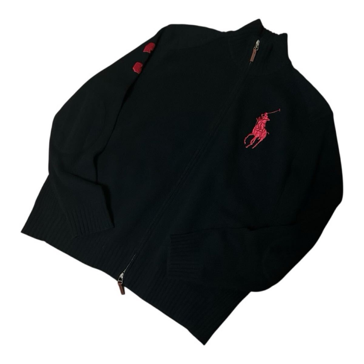 Polo by Ralph Lauren ビッグポニー ドライバーズニット XL｜Yahoo