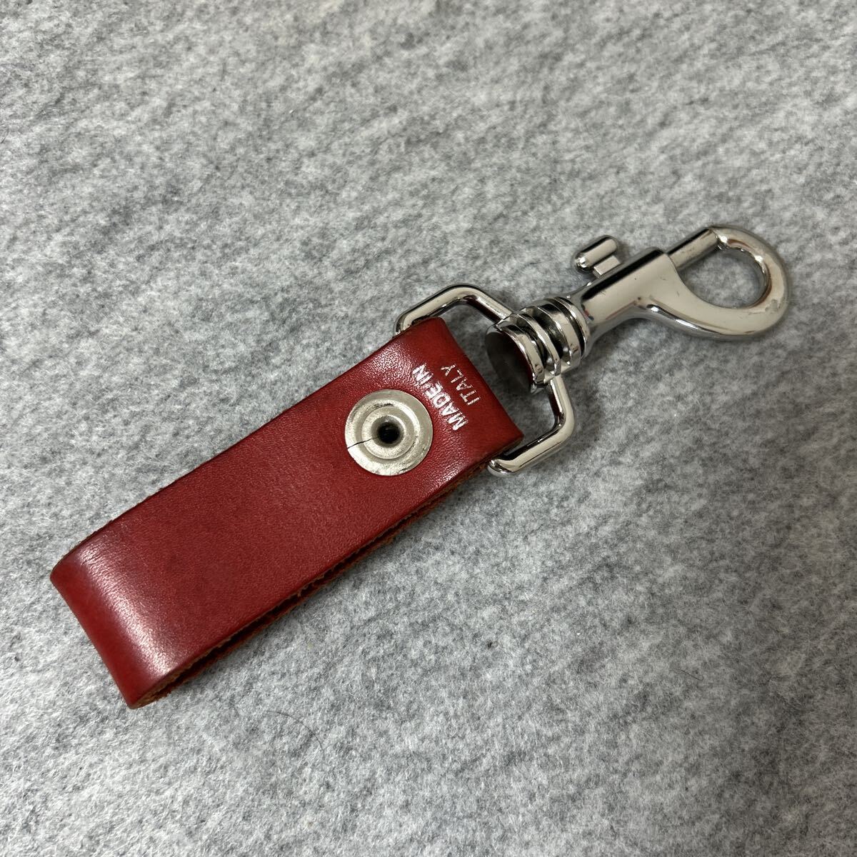 Supreme】Leather Key Loop キーホルダー / Keychain キーチェーン