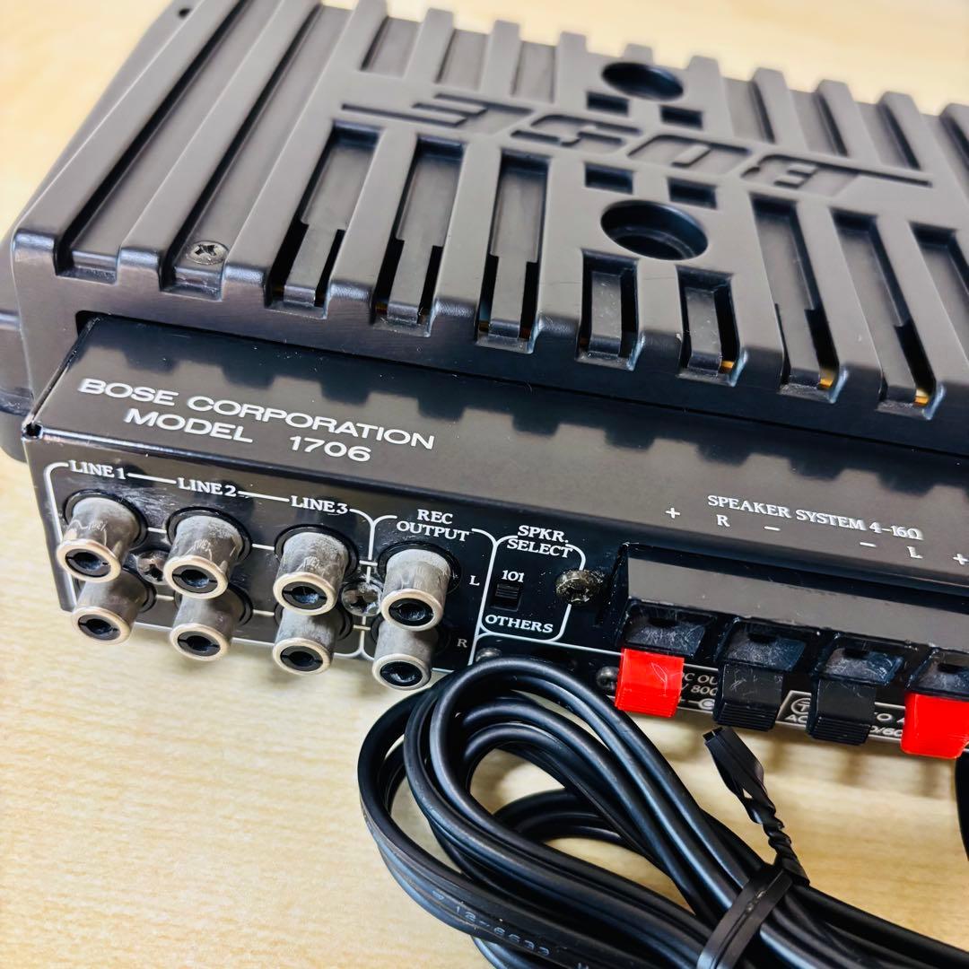 動作確認OK・清掃済みBOSE 1706ii ボーズ オーディオアンプ 動作確認
