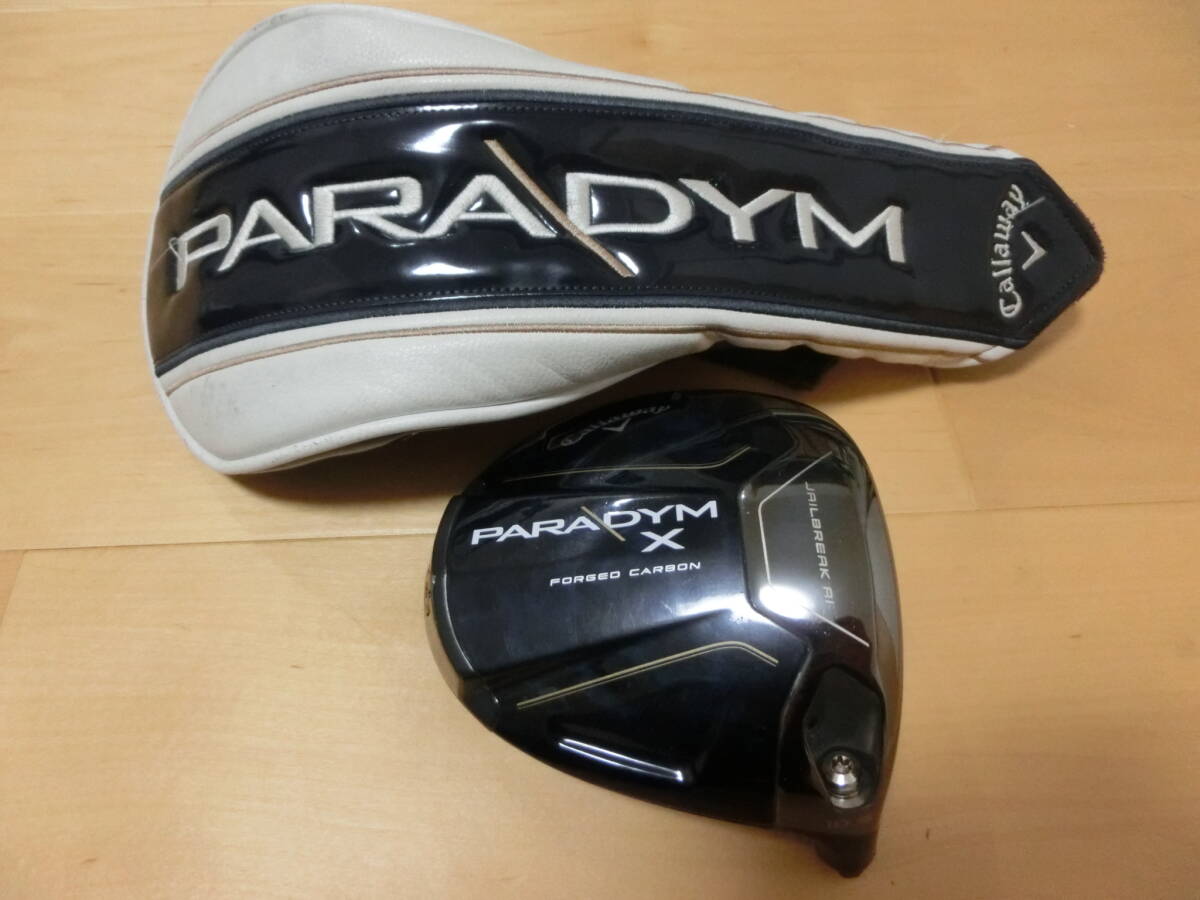キャロウエイ PARADYM X 10 5° 1W ヘッドのみ ヘッドカバー付き