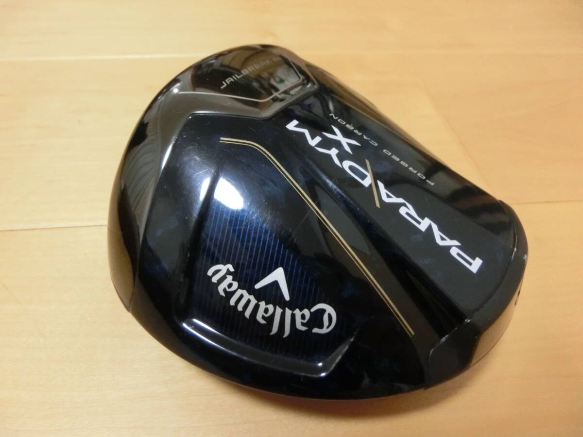 キャロウエイ PARADYM X 10 5° 1W ヘッドのみ ヘッドカバー付き