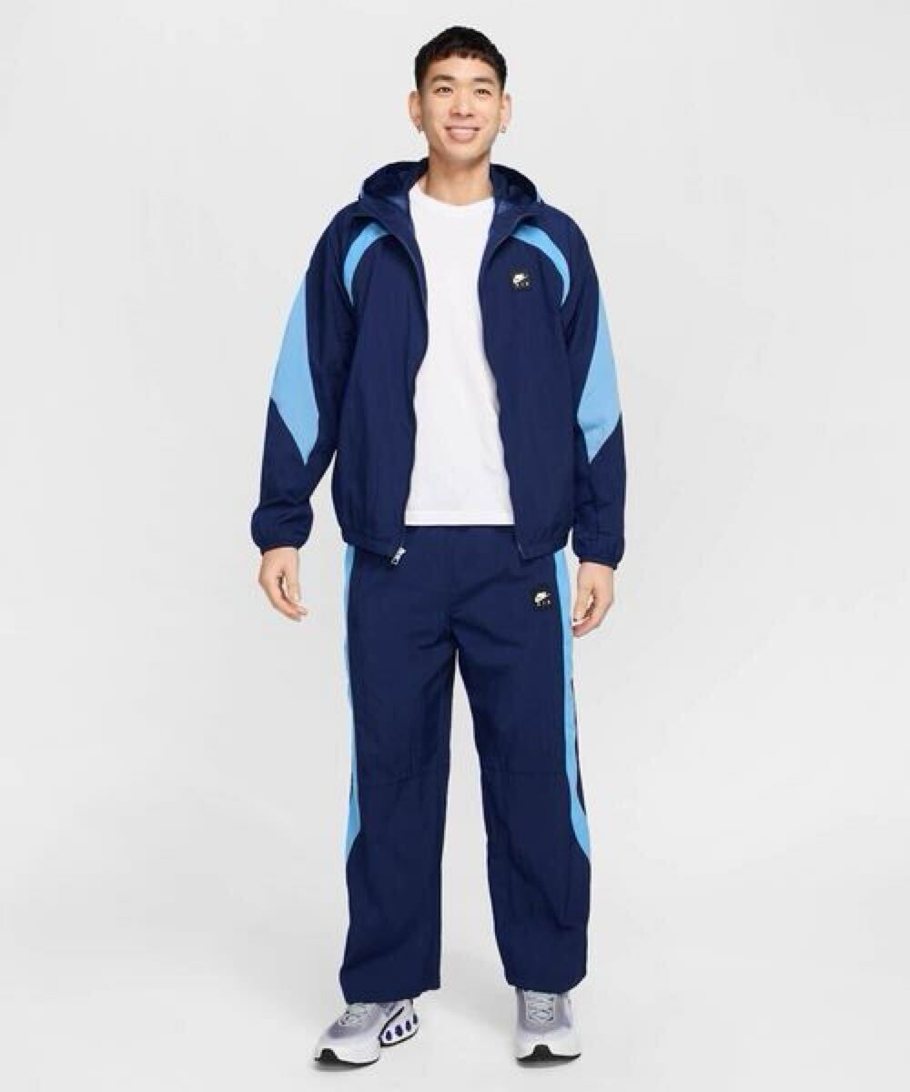 L 新品 NIKE ナイキ ウーブン 上下 セットアップ エア ウインド