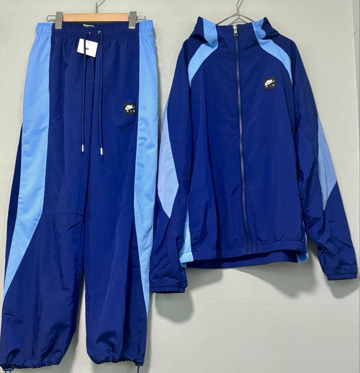 L 新品 NIKE ナイキ ウーブン 上下 セットアップ エア ウインド