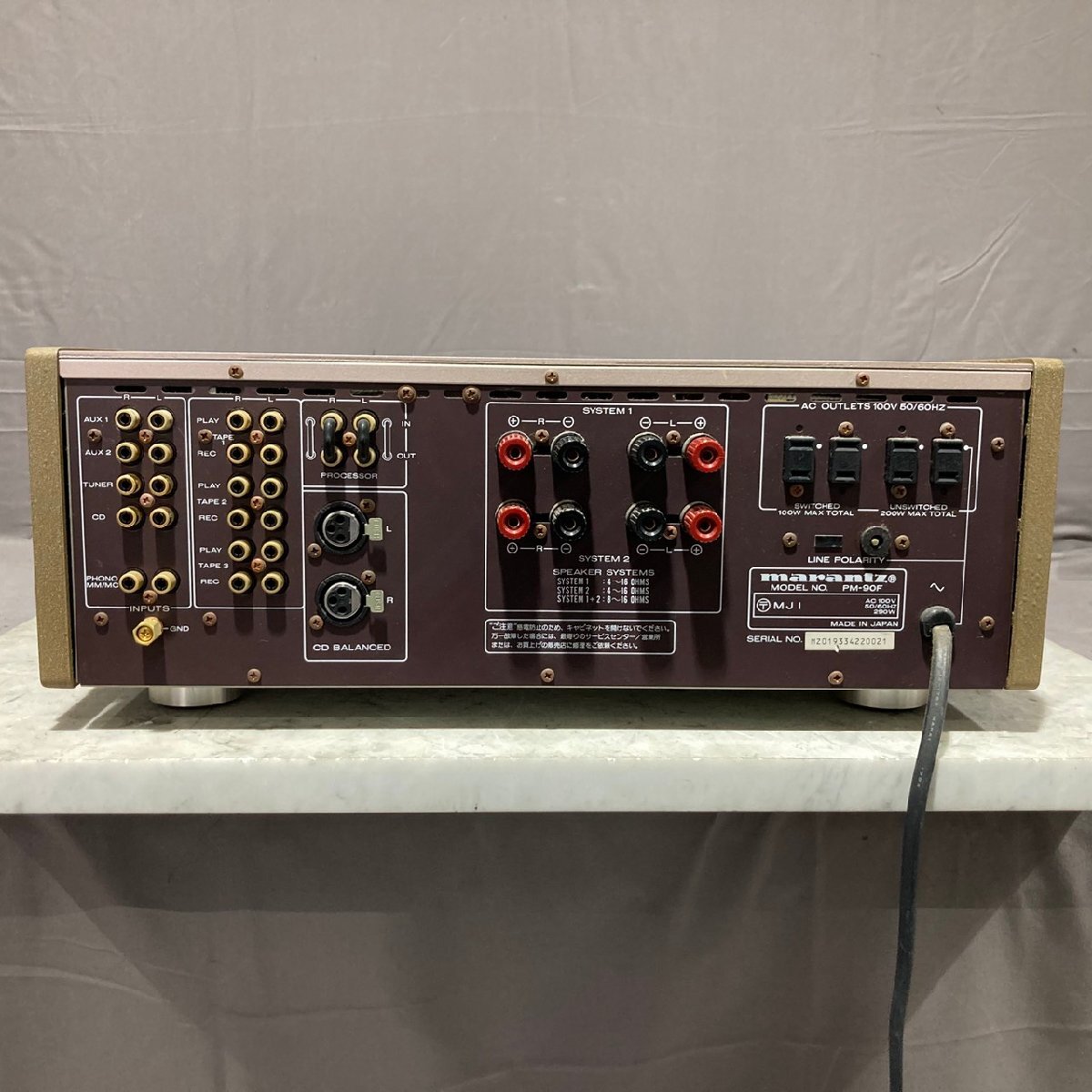 マランツ marantz PM-90F プリメインアンプ 現状品 marantz プリメイン