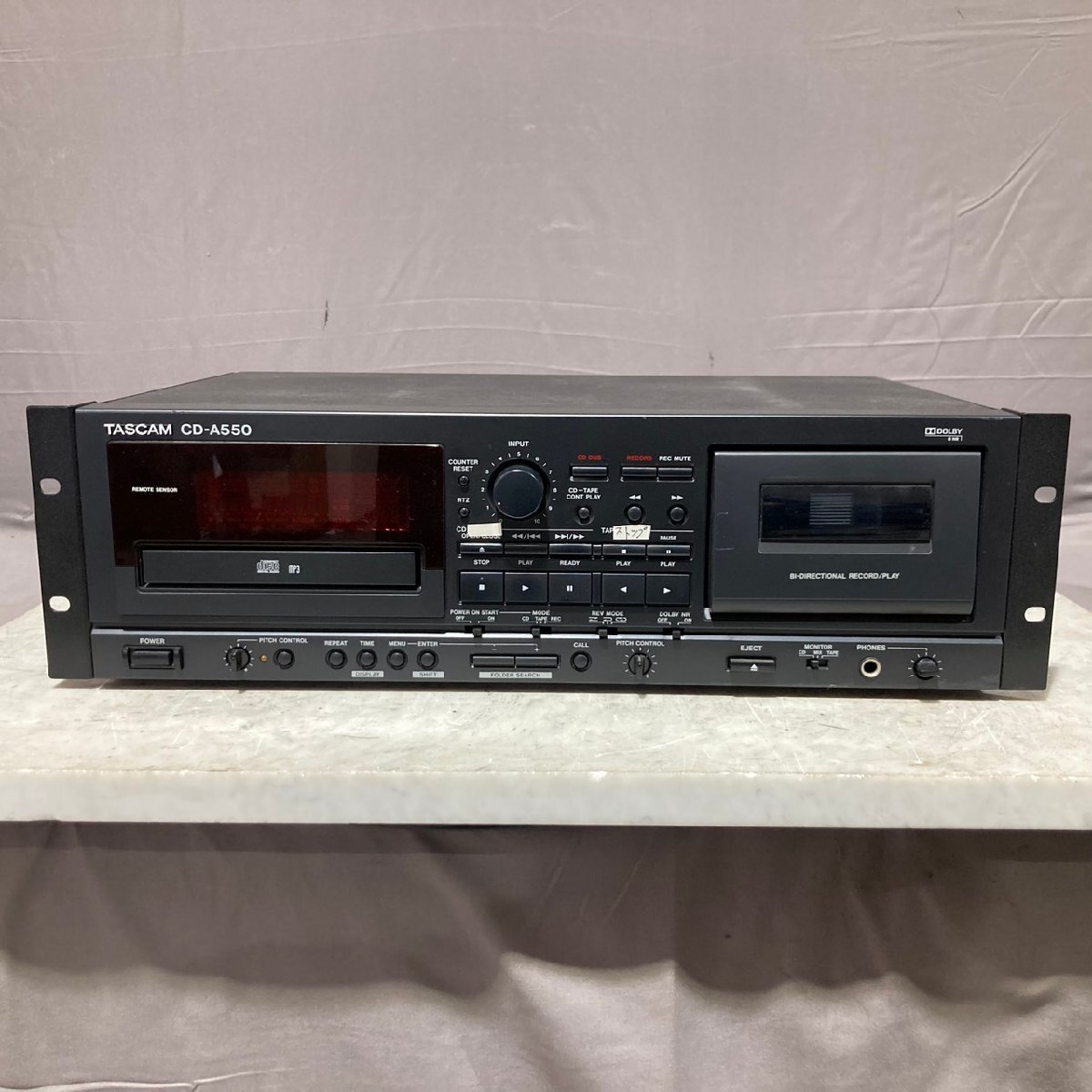 ラジオ・コンポ TASCAM CD-A550 No.1 CD-A550 TASCAM - 中古オーディオ