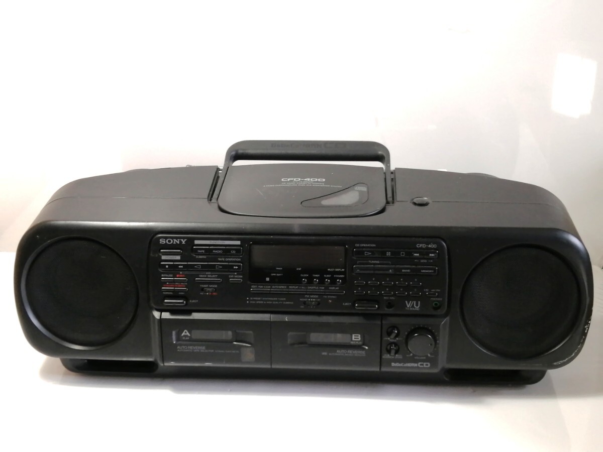 SONY ソニー CDラジカセ ドデカホーン DoDecaHORN CFD-400｜Yahoo