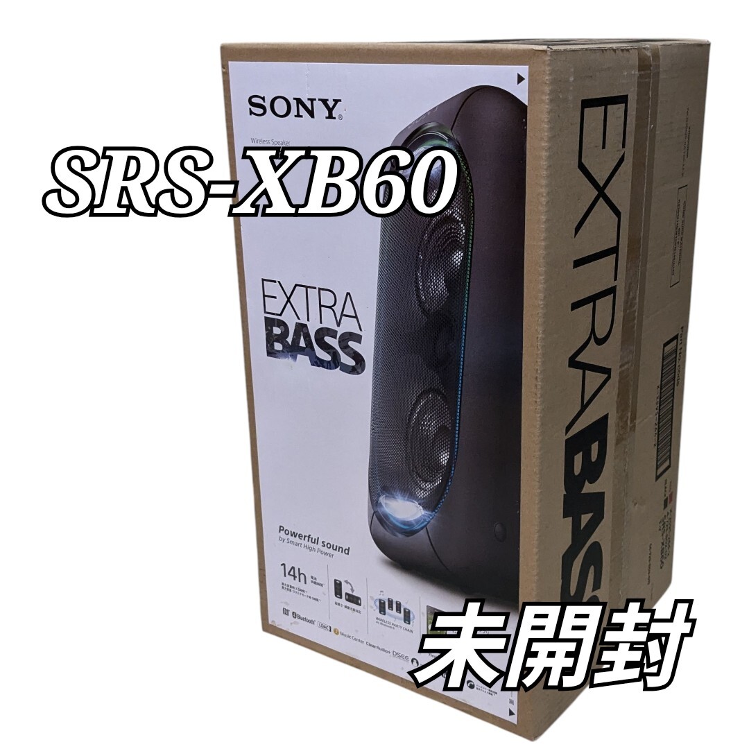 未開封 SONY ワイヤレススピーカー SRS-XB60 ソニー 重低音｜Yahoo