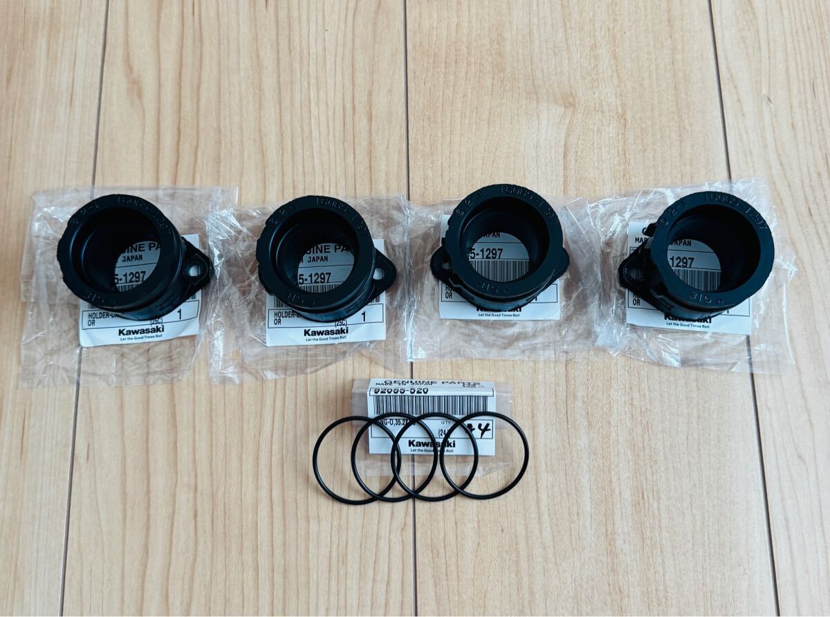 送料無料 カワサキ純正新品 ZRX400 ZRX400Ⅱ インシュレーター Oリング