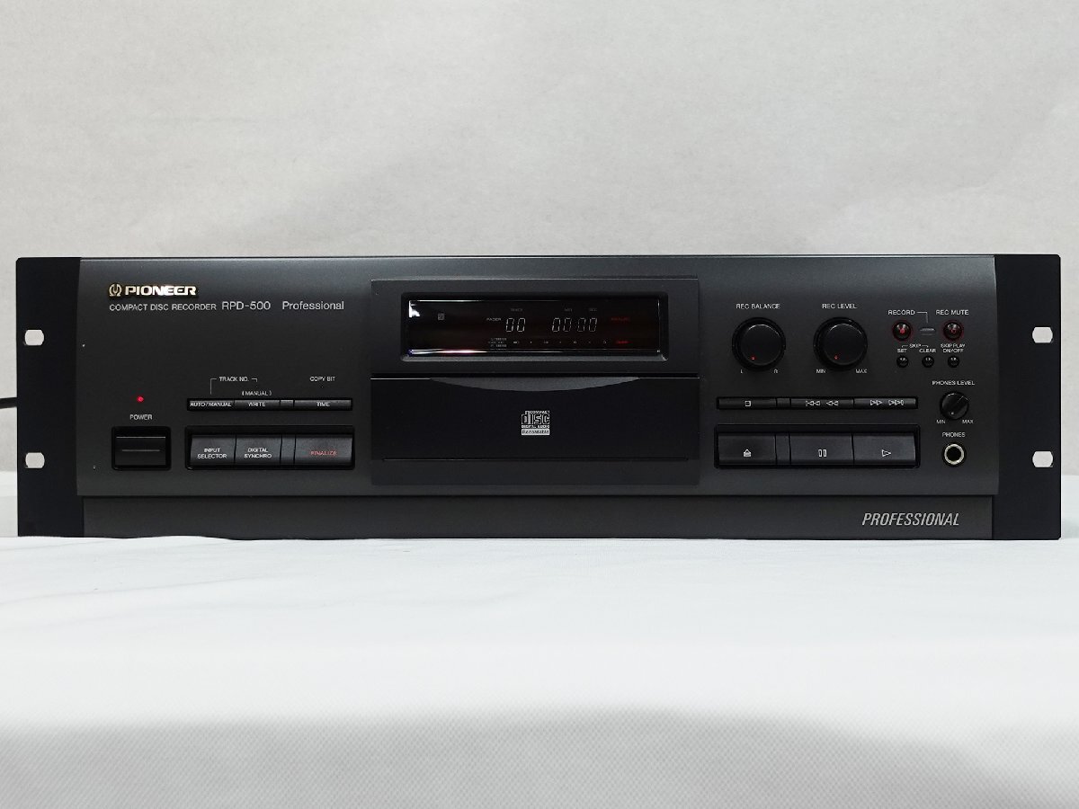 PIONEER RPD-500 CDレコーダー◇現状品 パイオニア RPD-500 ♪ PIONEER