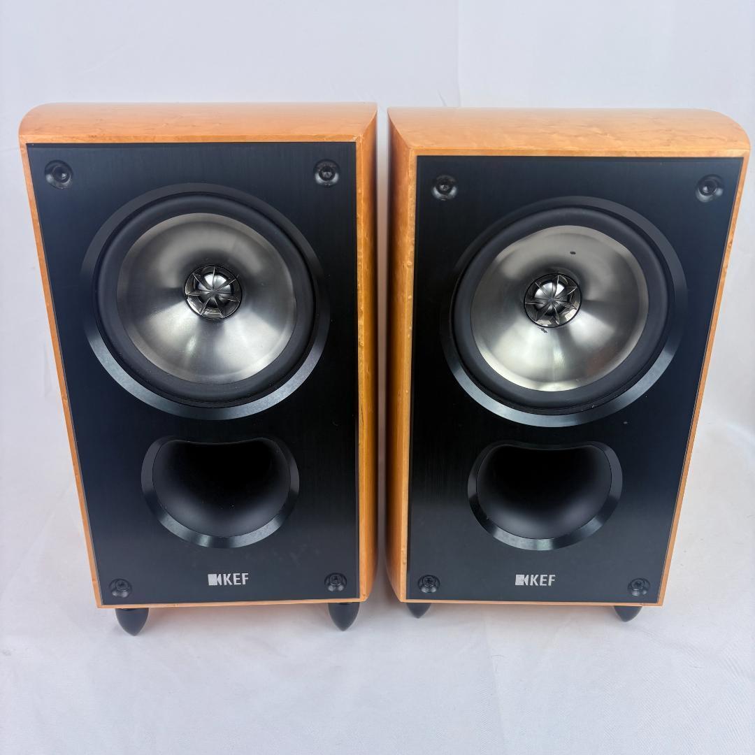 Yahoo!オークション - KEF XQ10 スピーカー ペア メイプル仕上げ 音出
