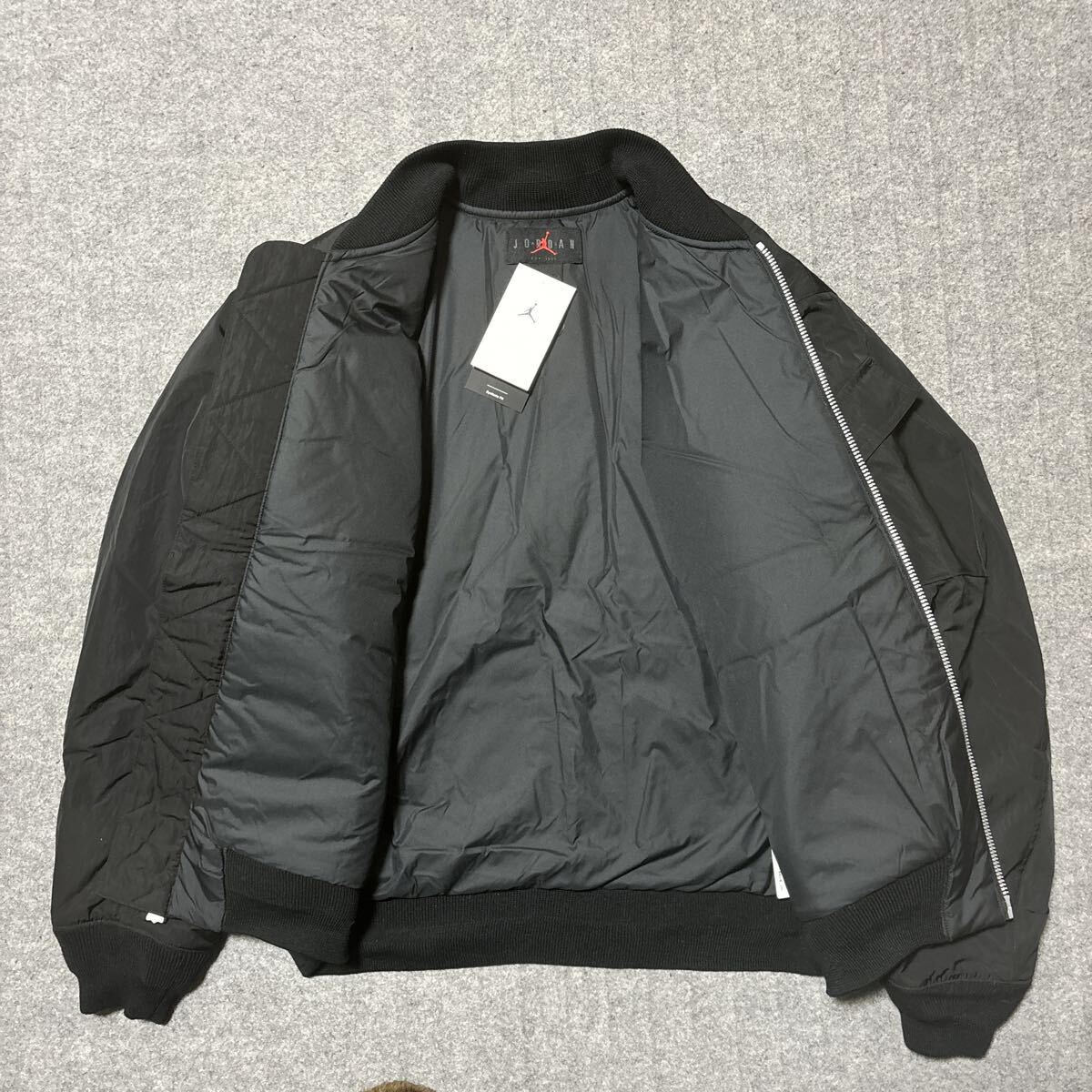 XLサイズ 新品 ナイキ ジョーダン MA-1 ボンバージャケット 黒