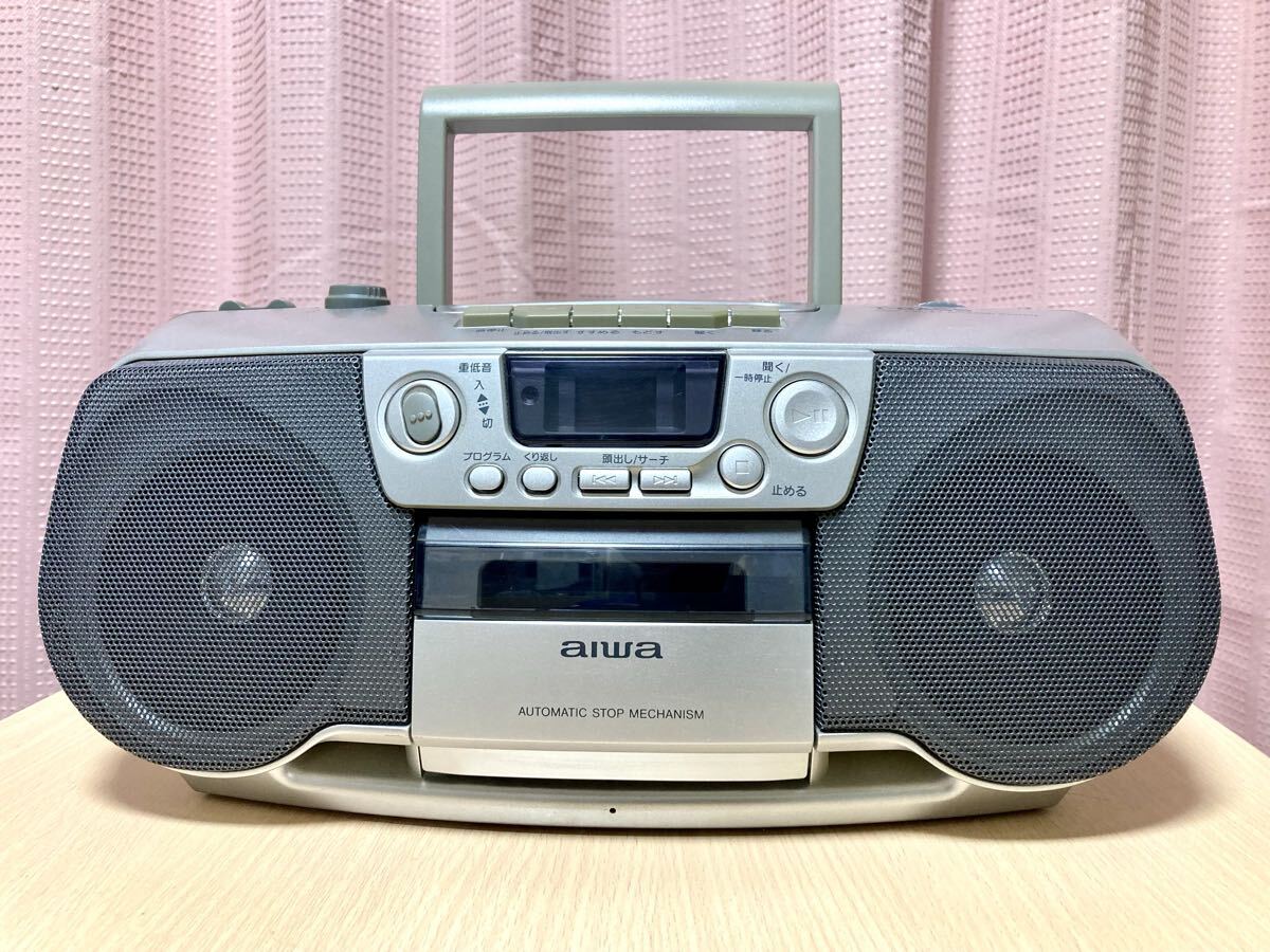 AIWA アイワ CSD-A222 CDラジカセ 2002年製 カセット ラジオ｜Yahoo