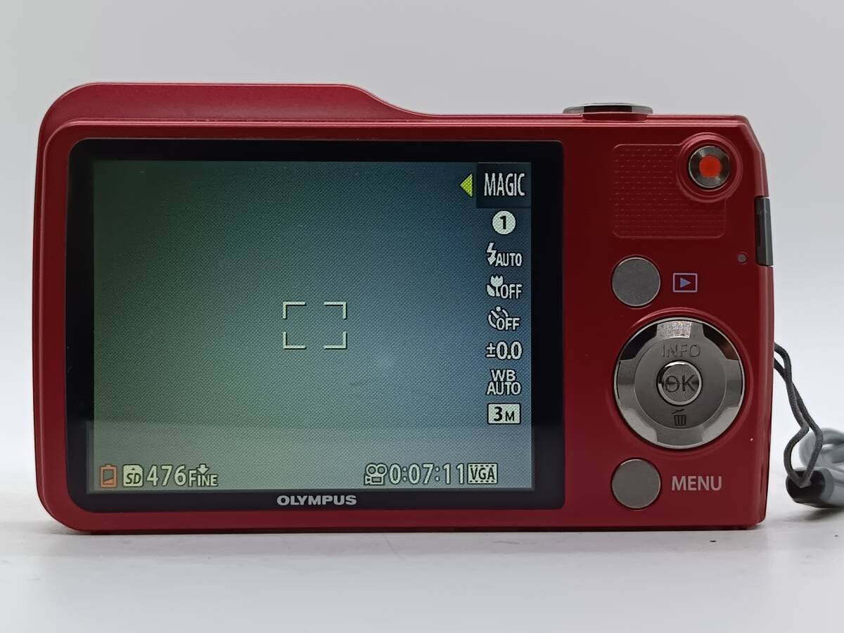 OLYMPUS VG-170 レッド 5倍光学ズーム OLYMPUS VG-170 レッド 5倍光学