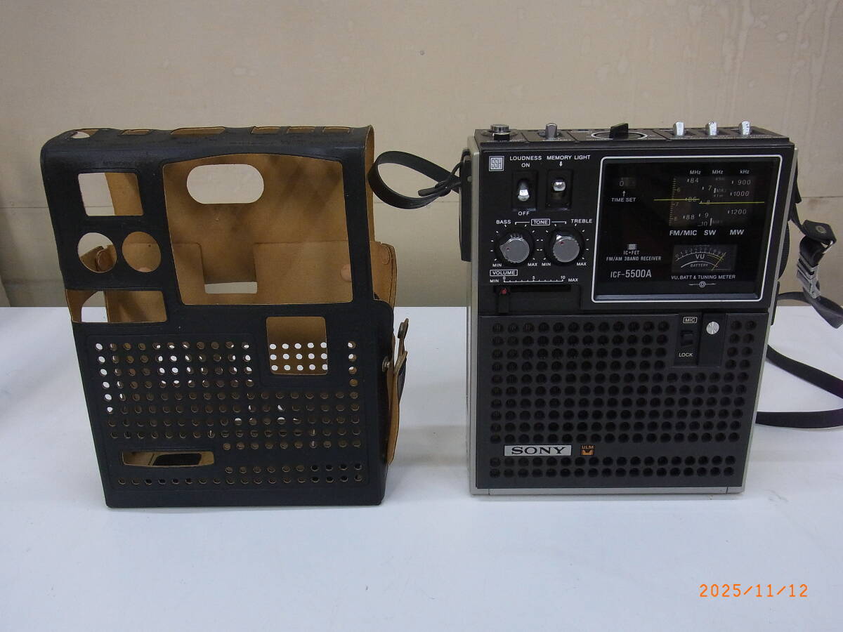 Yahoo!オークション - ジャンク品 ソニー SONY ICF-5500A スカイセンサ